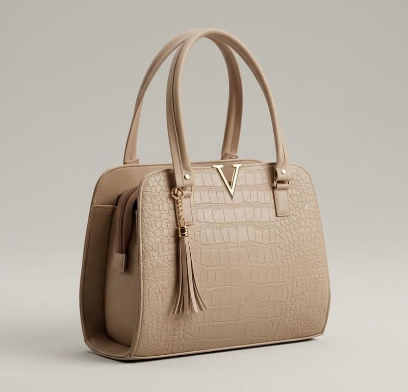bolso Alligator Grain Executive Handbag