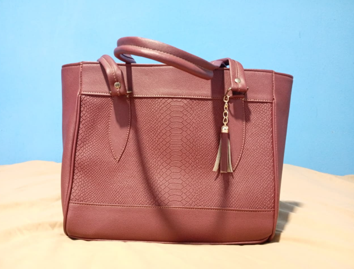 Bolso Tote "Borgoña Royal"