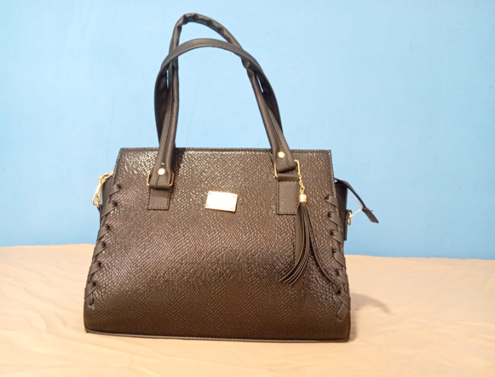 Bolso Tote "Onyx Laced"