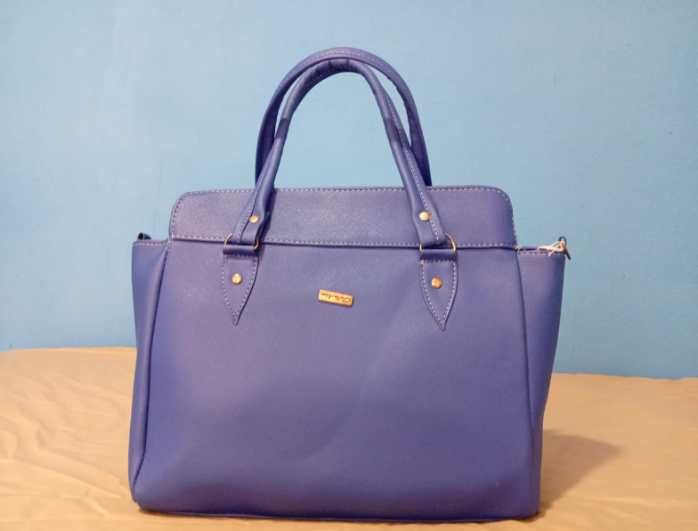 Bolso Tote "Periwinkle Elegance"