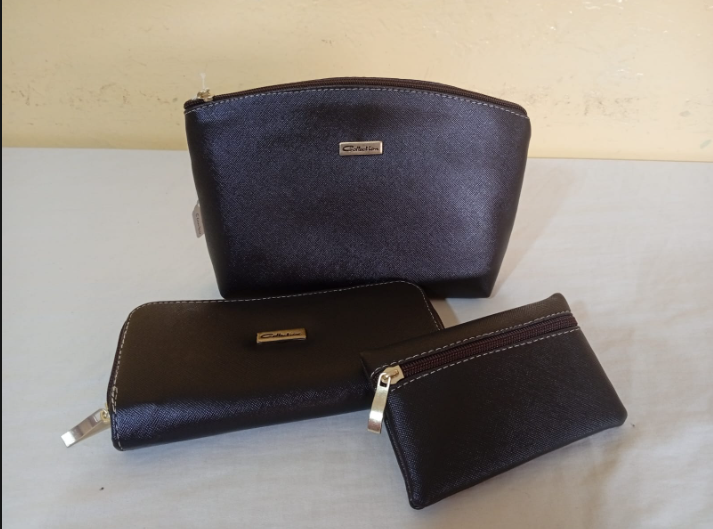 Set Femenino 3 en 1: Neceser, Billetera y Monedero