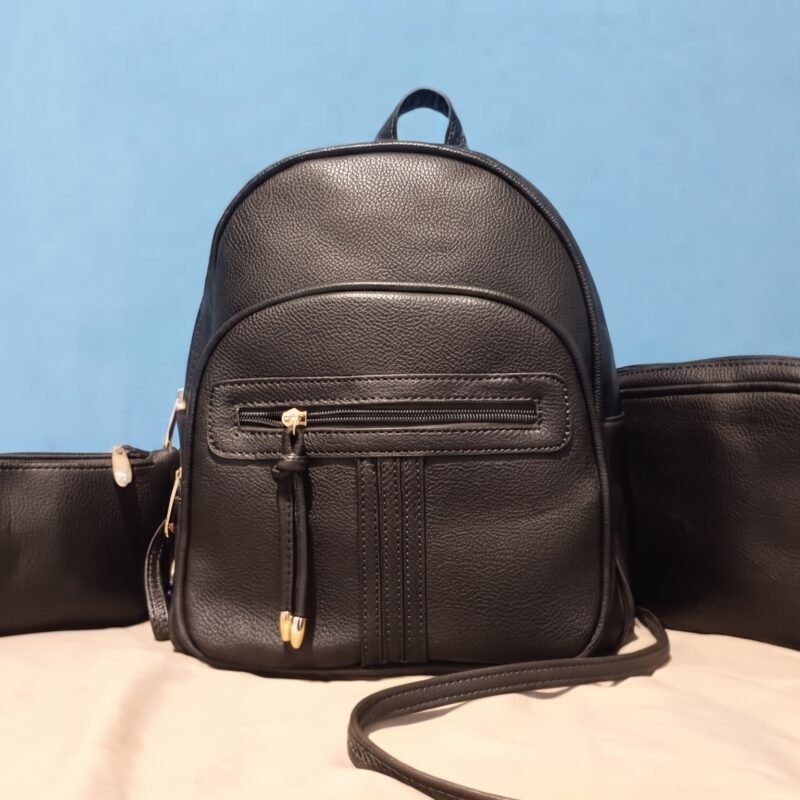 set negro 3 piezas