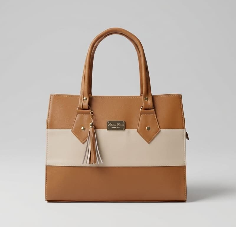 Ambra Bicolor Satchel