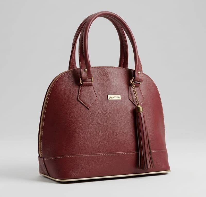 Marsala Classic Dome Satchel