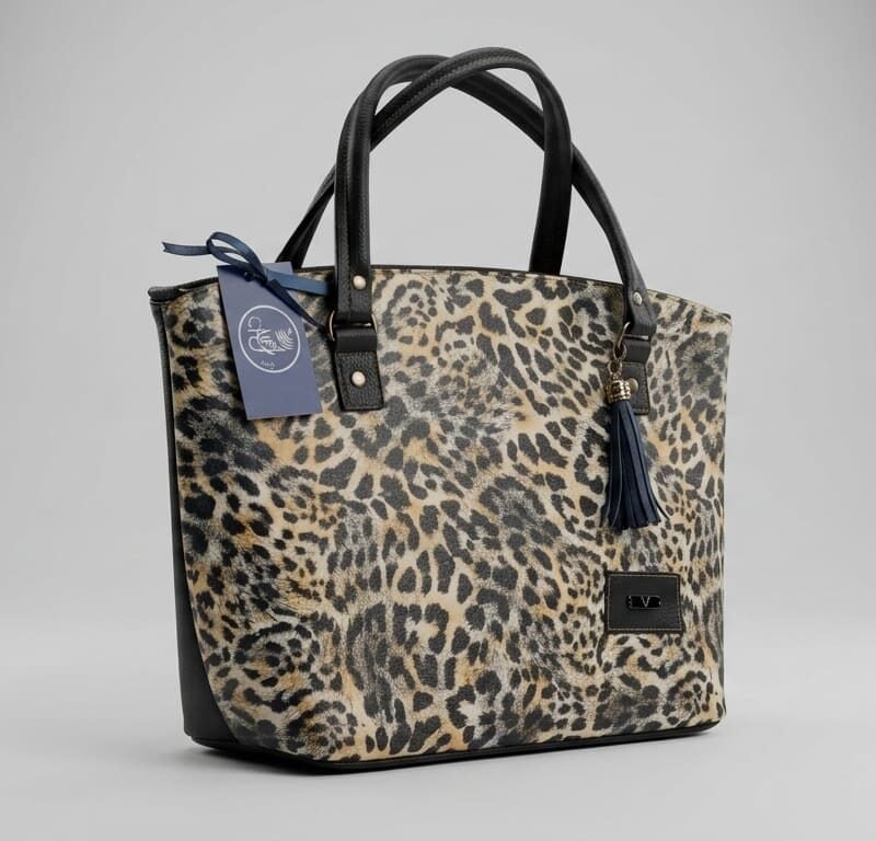 Leopard Print Classic Tote