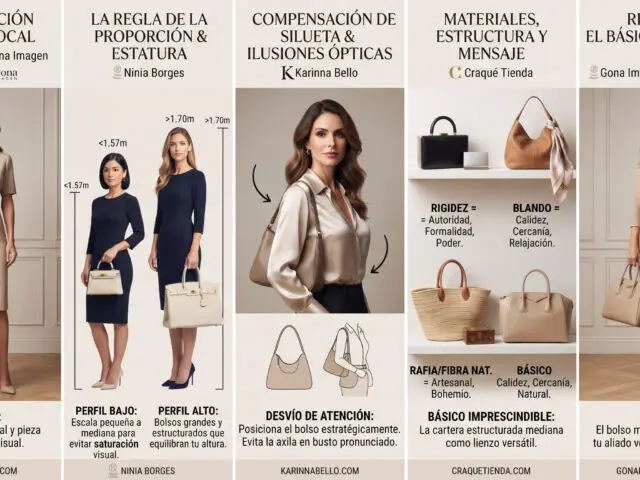 Guía definitiva para elegir el bolso perfecto: Proporción, silueta y estilo